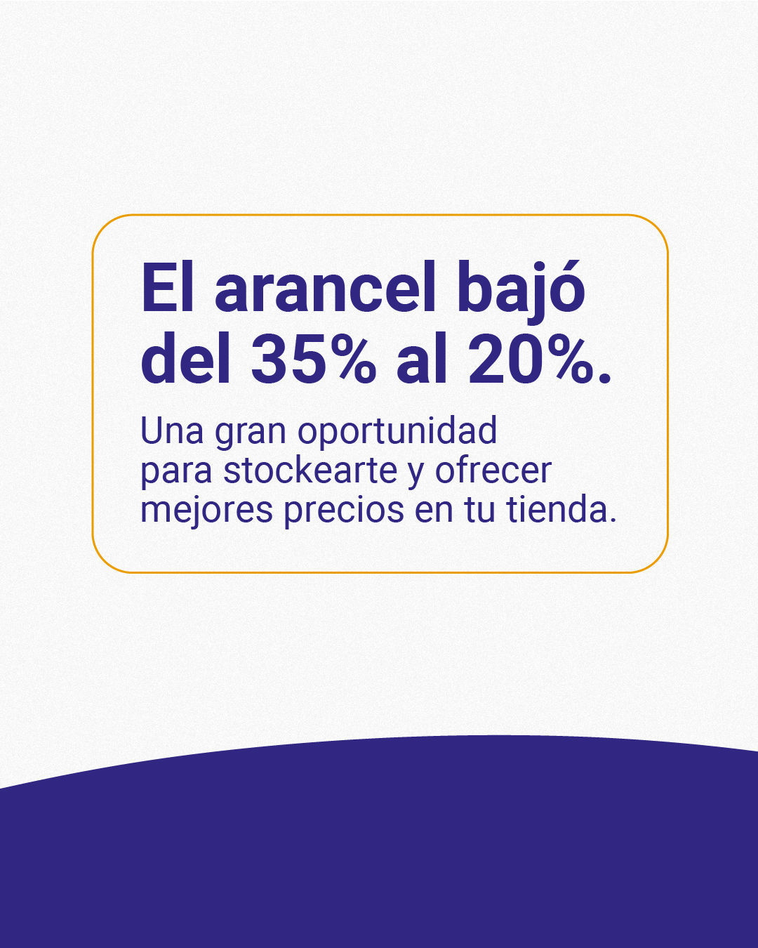 arancel bajo