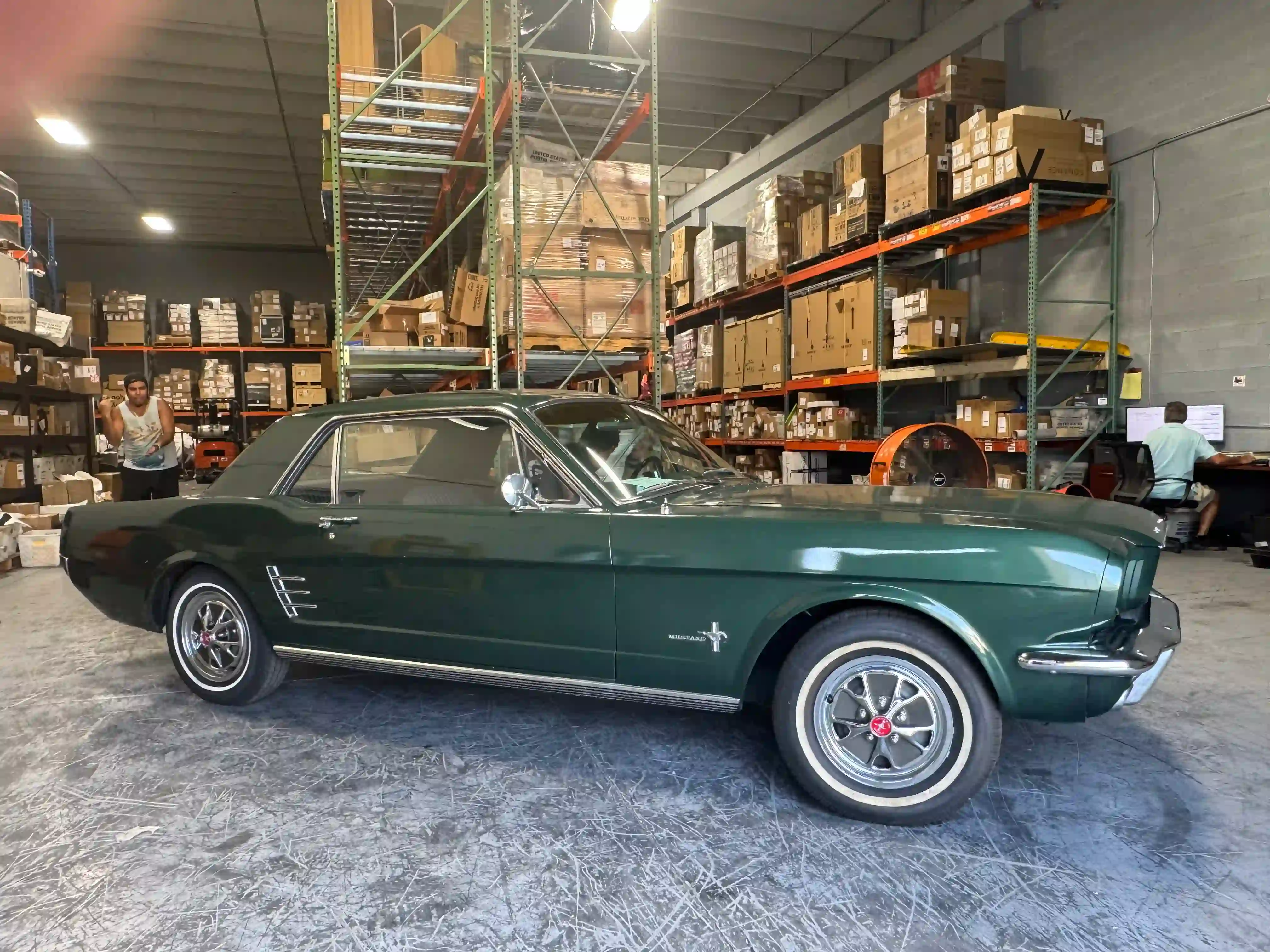 Auto de colección mustang